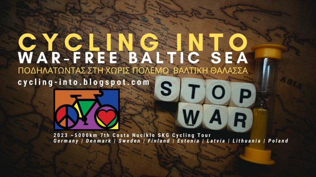cycling into war free baltic sea 2023 cover